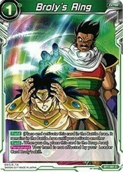 Broly&#39;s Ring Frente