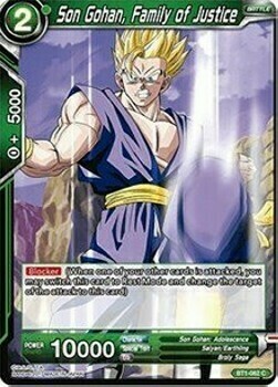 Son Gohan, Family of Justice Frente