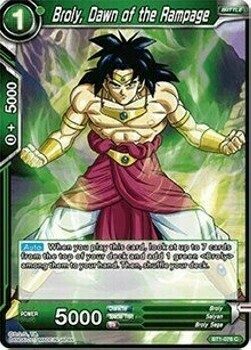 Broly, Dawn of the Rampage Frente