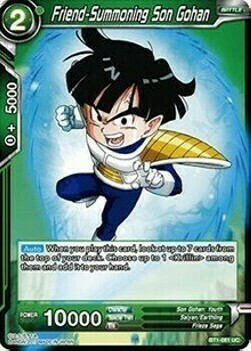 Friend-Summoning Son Gohan Frente