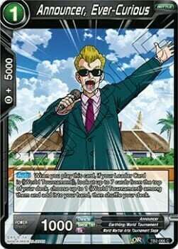 Announcer, Ever-Curious Card Front