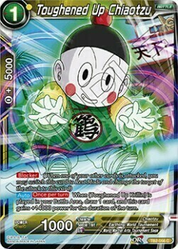 Toughened Up Chiaotzu Card Front