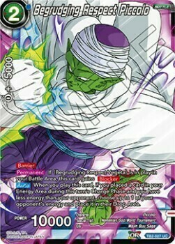 Begrudging Respect Piccolo Card Front