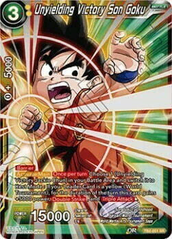 Unyielding Victory Son Goku Card Front