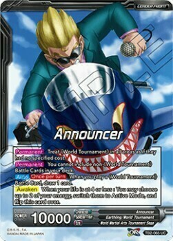 Announcer // Announcer, Referee Veteran Card Front