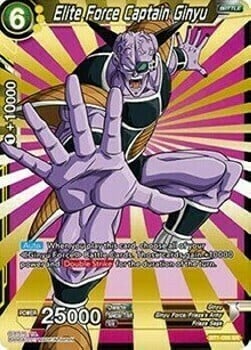 Elite Force Captain Ginyu Card Front