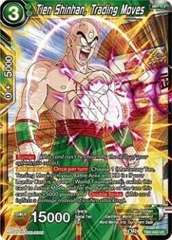 Tien Shinhan, Trading Moves Card Front