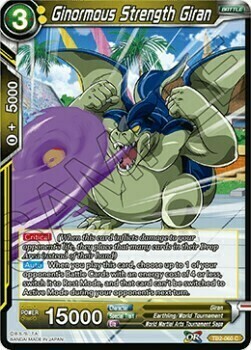 Ginormous Strength Giran Card Front