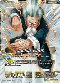 Jackie Chun // Jackie Chun, the Mysterious Fighter Card Front