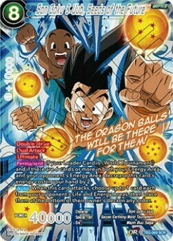 Son Goku & Uub, Seeds of the Future Card Front