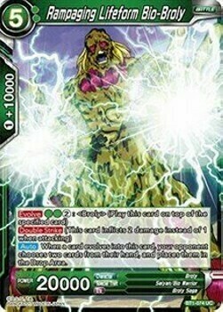 Rampaging Lifeform Bio-Broly Card Front