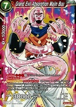 Grand Evil Absorption Majin Buu Card Front