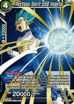 Restless Spirit SSB Vegeta Card Front