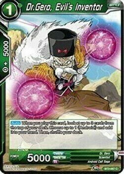 Dr. Gero, Evil&#39;s Inventor Card Front