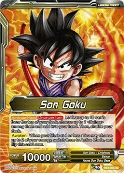 Son Goku // Uncontrollable Great Ape Son Goku Card Front