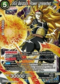 SS3 Bardock, Power Unleashed Card Front