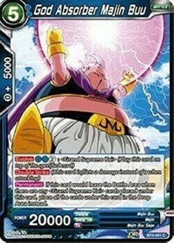 God Absorber Majin Buu Card Front