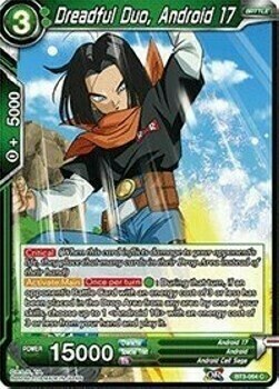 Dreadful Duo, Android 17 Card Front