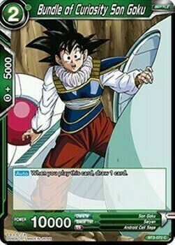 Bundle of Curiosity Son Goku Card Front
