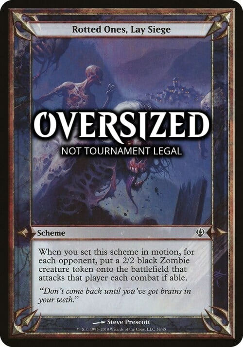 Rotted Ones, Lay Siege Card Front