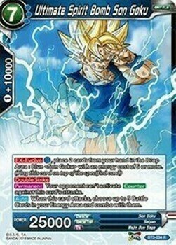 Ultimate Spirit Bomb Son Goku Card Front