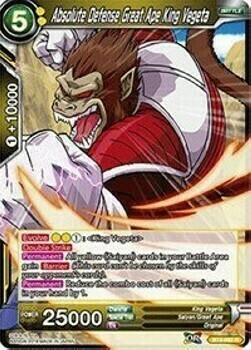 Absolute Defense Great Ape King Vegeta Frente