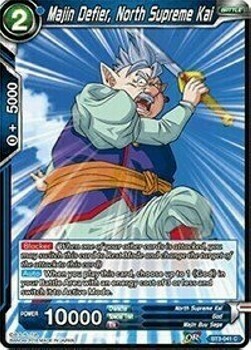 Majin Defier, North Supreme Kai Card Front