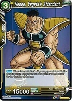 Nappa, Vegeta&#39;s Attendant Frente