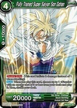Fully Trained Super Saiyan Son Gohan Card Front
