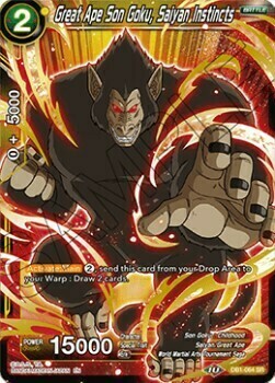 Great Ape Son Goku, Saiyan Instincts Frente