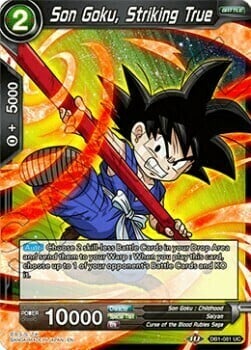 Son Goku, Striking True Card Front