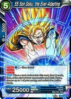 SS Son Goku, the Ever-Adapting Card Front