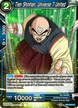 Tien Shinhan, Universe 7 United Frente