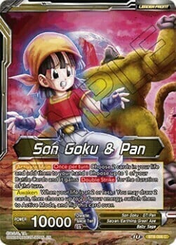 Son Goku & Pan // SS4 Son Goku, Senses Regained Card Front
