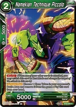 Namekian Technique Piccolo Card Front