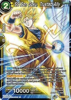 SS Son Goku, Trusted Ally Card Front