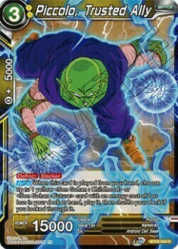 Piccolo, Trusted Ally Card Front