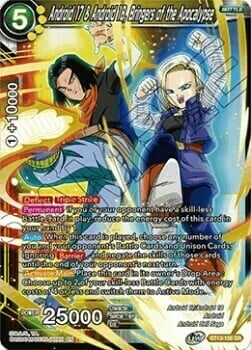 Android 17 & Android 18, Bringers of the Apocalypse Frente