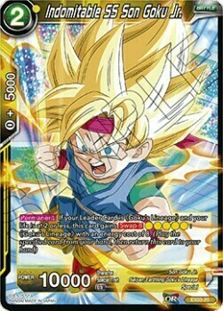 Indomitable SS Son Goku Jr. Card Front