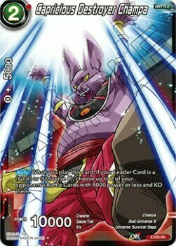 Capricious Destroyer Champa Frente