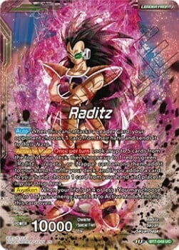 Raditz // Raditz, Brotherly Hate Card Front