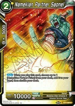 Namekian Partner Saonel Card Front