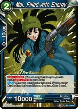 Mai, Filled with Energy Card Front