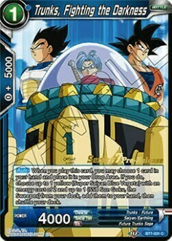 Trunks, Fighting the Darkness Card Front