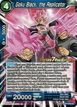 Goku Black, the Replicator Frente