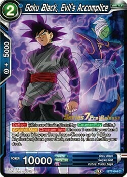 Goku Black, Evil's Accomplice Card Front