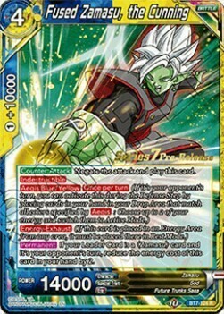 Fused Zamasu, the Cunning Card Front