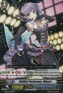 Skillful Performer, Minori [G Format] Card Front