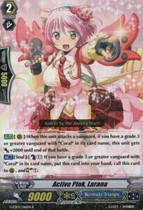 Active Pink, Larana [G Format] Card Front