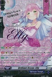 Brilliant Ocean, Elly [G Format] Card Front